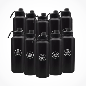 Botella Termica 1.2 lt Grabado Láser (10 Pack)