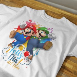 DIA DEL NIÑ@ - MARIO Y LUIGI
